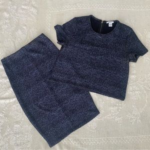 Skirt and Crop top matching set